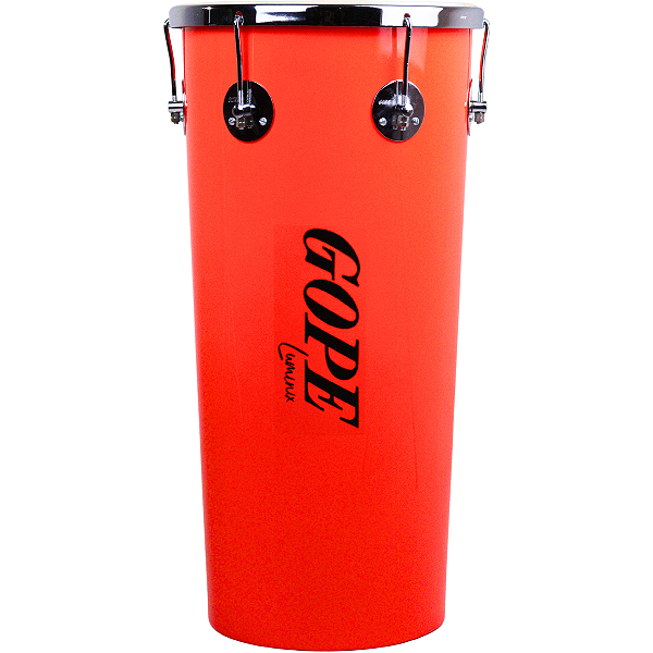 Rebolo Tantan Gope 12" 65cm Lumunix Laranja Neon Cônico Alumínio