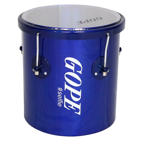 Repique De Mão Gope 10" 30cm Selfie Azul Pele Cristal OUTLET