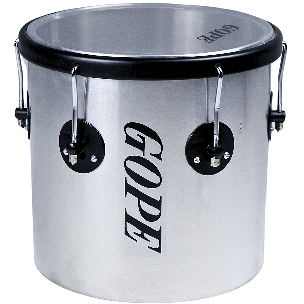 Repique de Mão Gope 11"30cm Alumínio Pele Cristal OUTLET