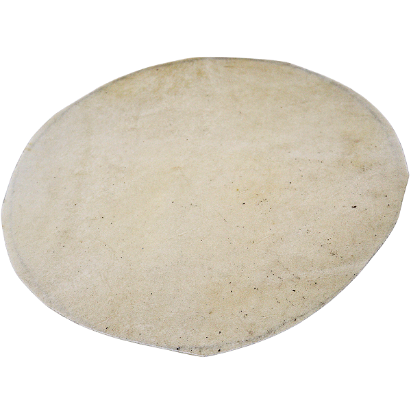 Pele Couro Boi Natural Disco 30cm Tambor Conga Atabaque Tumbadora