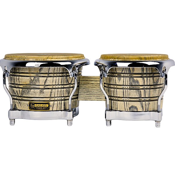 Bongo LP Galaxy Giovanni 7 1/4" e 8 5/8" Cromada
