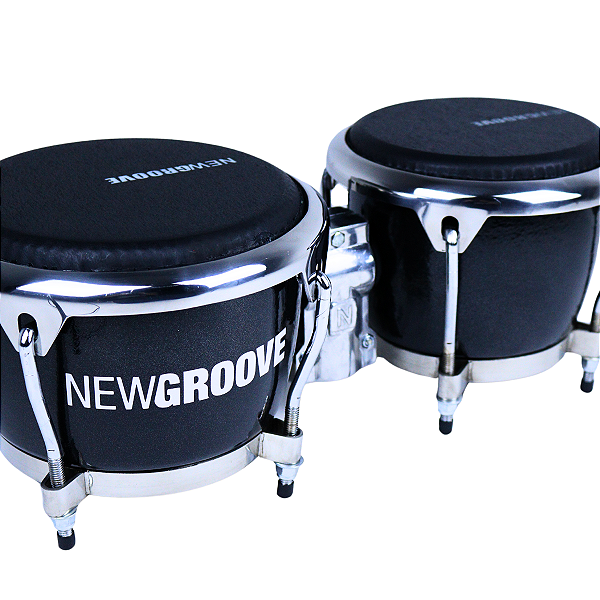 Bongo NewGroove 7.5" e 8.5" Cadilac Preto Empachada