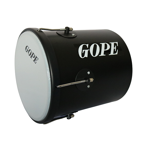 Repique De Mão Gope 10" 30cm Preto Alumínio OUTLET