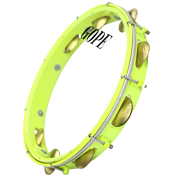 Pandeiro Gope 12" G2 Luminix Amarelo NEON OUTLET