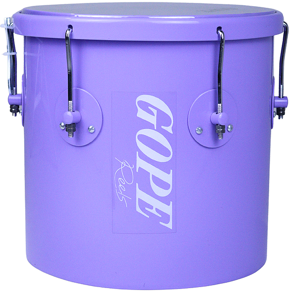 Repique De Mão Gope 11" 30cm Reels Lilás Pele Cristal OUTLET