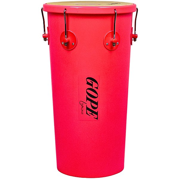 Rebolo Tantan Gope 11" 55cm Luminix Rosa Neon Cônico Alumínio
