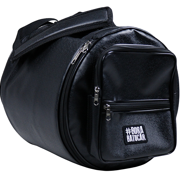 Capa Semi Case Repique 12" 30cm Capota Luxo Pelúcia Bora Batucar