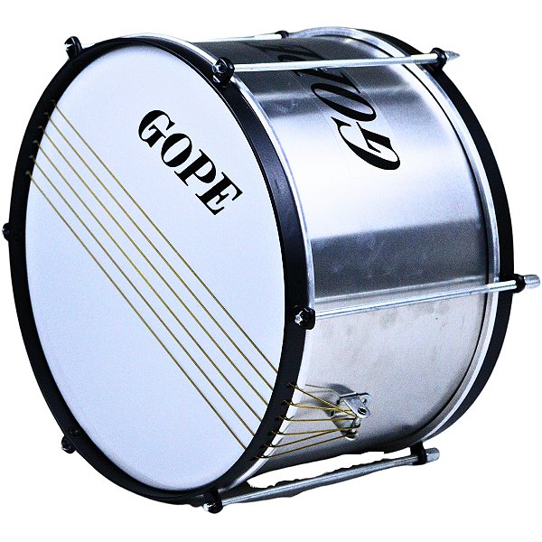 Malacacheta Caixa Gope 12" 20cm Alumínio 6 Bordões OUTLET