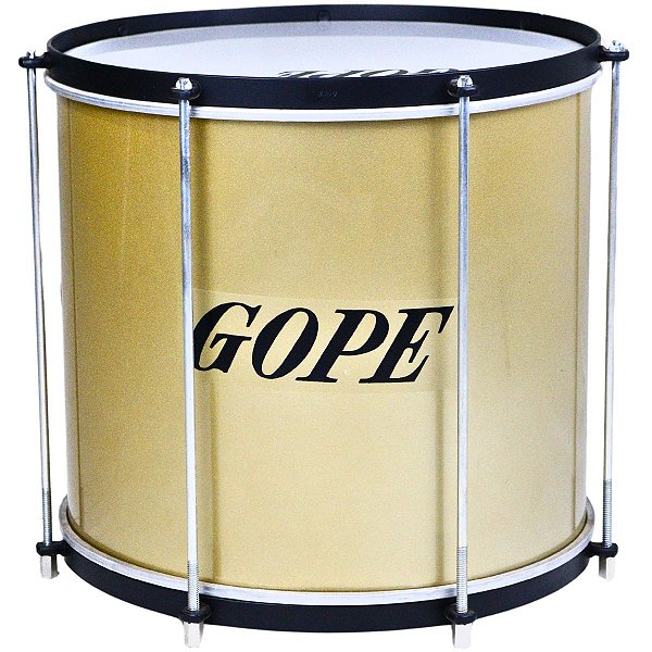 Repinique Gope 12"30cm Dourado Aro Preto OUTLET