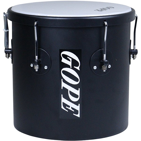 Repique de Mão Gope 11"30cm Preto Alumínio OUTLET