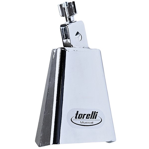 Cowbell Torelli 4" 3/4 Cromado c/ Clamp