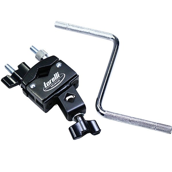 Suporte de Percussão Torelli Haste S c/ Clamp Pedestal