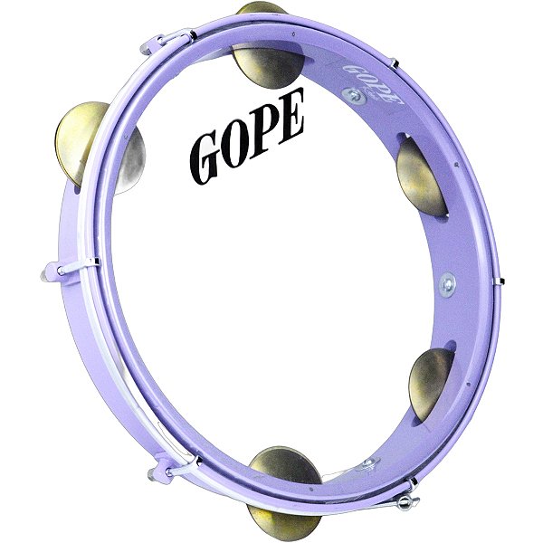Pandeiro Gope 10 Super Leve Reels Lilás OUTLET