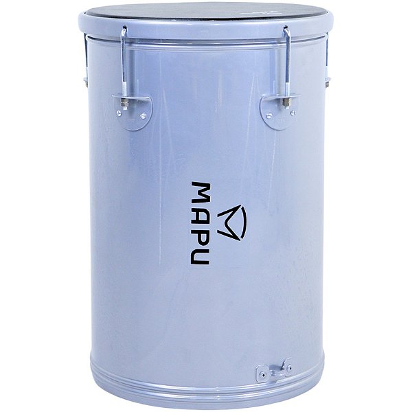 Rebolo Tantan Mapu 12"50cm Cinza Reto Aço Napa