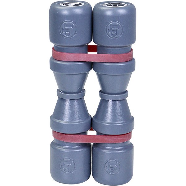Ganza Shaker LP Duoshake Médio Medium Cinza LP441M Par