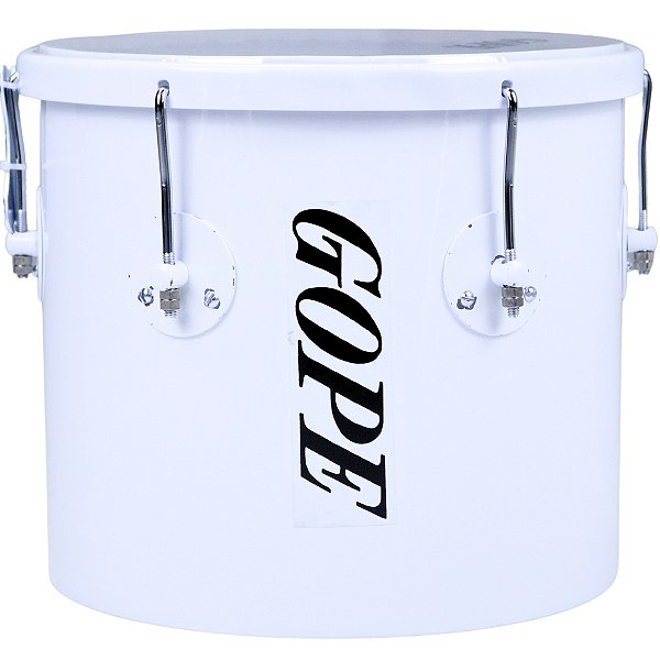 Repique de Mão Gope 12" 30cm Branco Cristal OUTLET