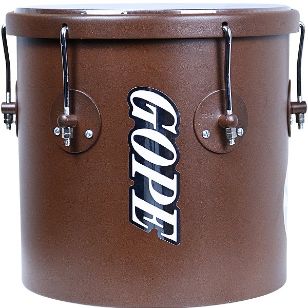 Repique de Mão Gope 11" 30cm Melanina Cristal Alumínio