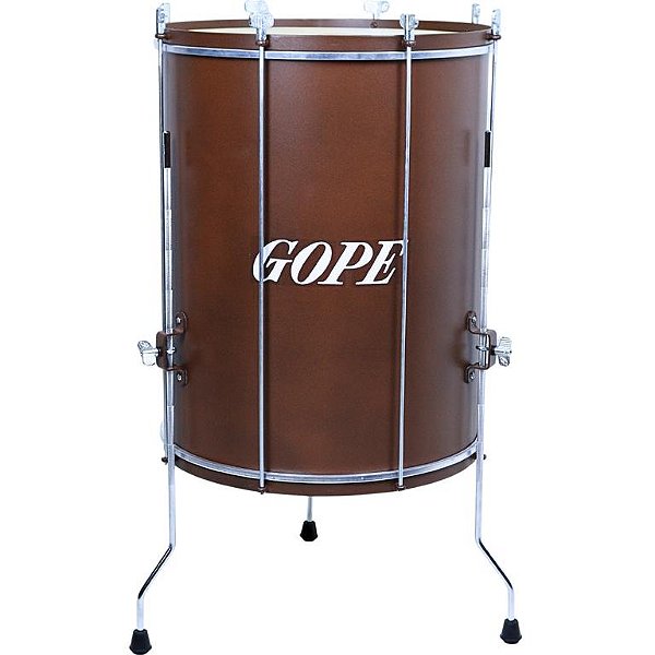 Surdo Gope 18" 60cm Melanina c/ Tripé Alumínio