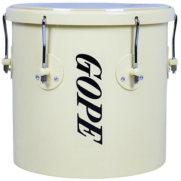 Repique de Mão Gope 11"30cm Retro Alumínio Cristal