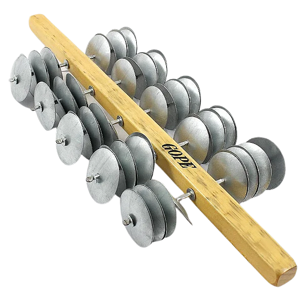 Chocalho Ganza De Platinela Gope Madeira Carnaval OUTLET