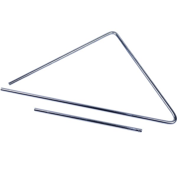 Triângulo Torelli 30cm Cromado Aço OUTLET