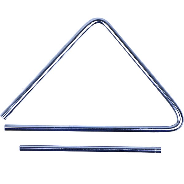 Triângulo Torelli 15cm Cromado Aço OUTLET