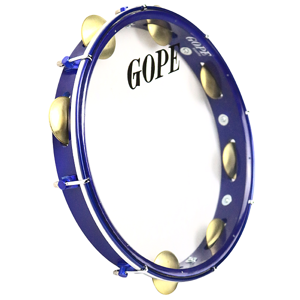 Pandeiro Gope 12" Super Leve Selfie Azul OUTLET
