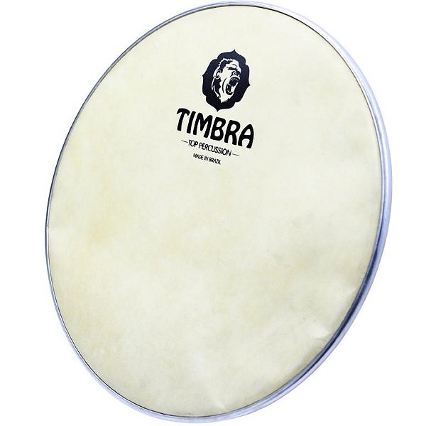 Pele Timbra 12" Couro Animal