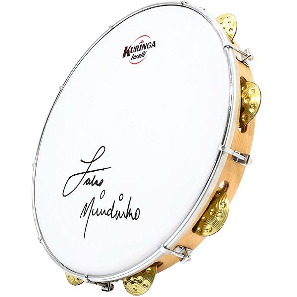 Pandeiro Kuringa 13" Signature Fábio Miudinho Hipernylon