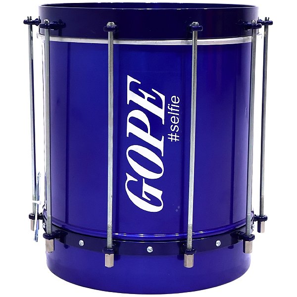 Cuica Gope 10" 30cm Selfie Azul OUTLET