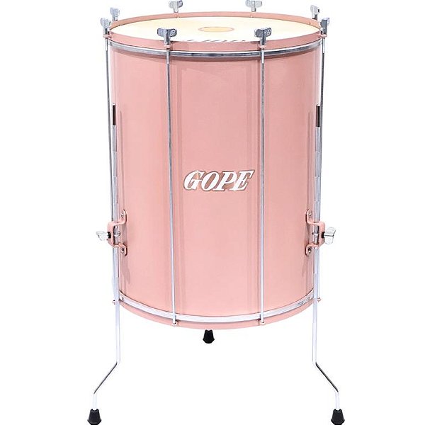 Surdo Gope 18" 60cm Soul Rose Alumínio com Tripé