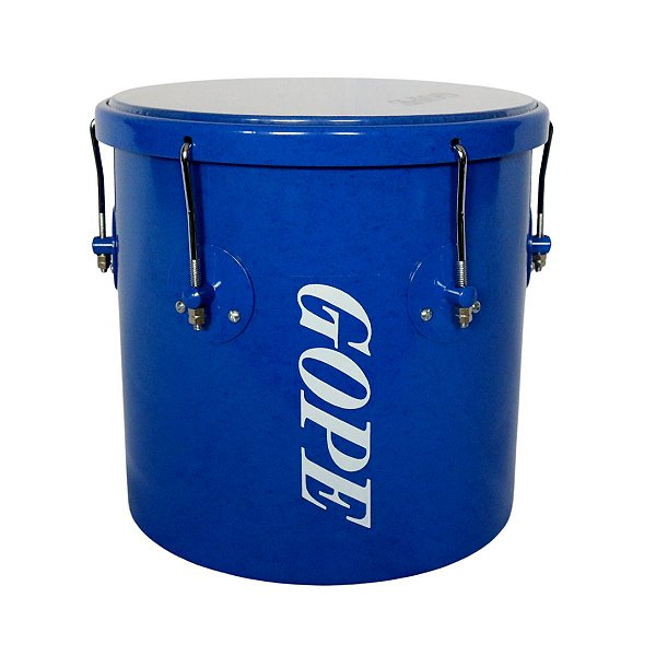 Repique de Mão Gope 11"30cm Aprendendo Percussão Cristal Alumínio