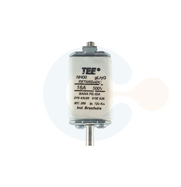 Fusivel Retardado NH00 16A 100kA