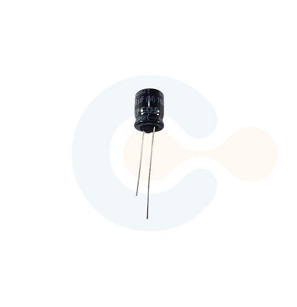 Capacitor Eletrolitico Radial 10uF 160V (Caneca 8mm) - B43821