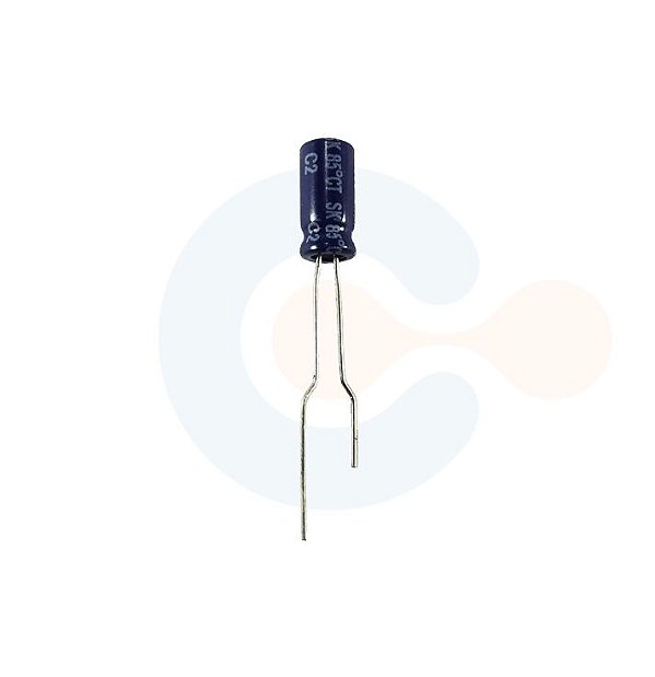 Capacitor Eletrolitico Radial 4,7uF 100Vcc (Caneca 5mm) - B41827