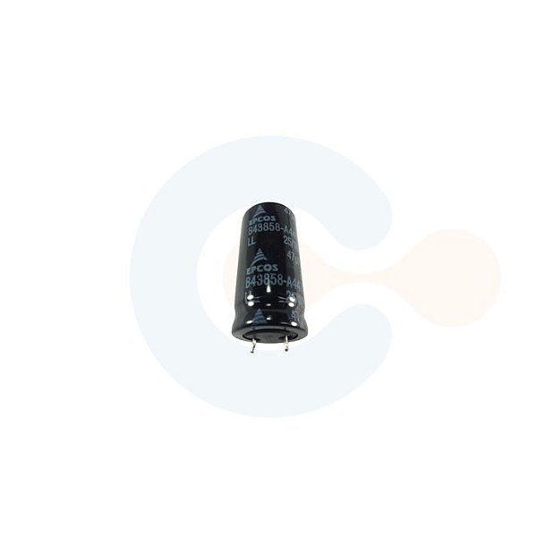 Capacitor Eletrolitico Radial 47uF 350V (Caneca 18mm) - B43858