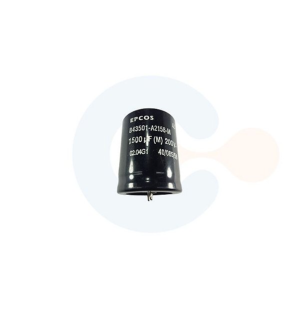 Capacitor Eletrolitico Snap-In 1500uF 200Vcc (Caneca 35mm) - B43501