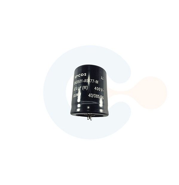 Capacitor Eletrolitico Snap-In 470uF 400Vcc (Caneca 35mm) - B43501