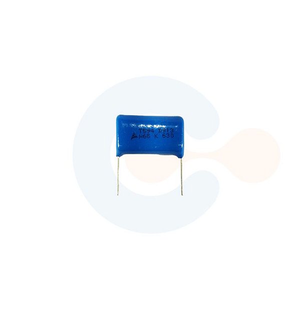 Capacitor Poliester Metalizado 680nF 630V (Passo 28mm)
