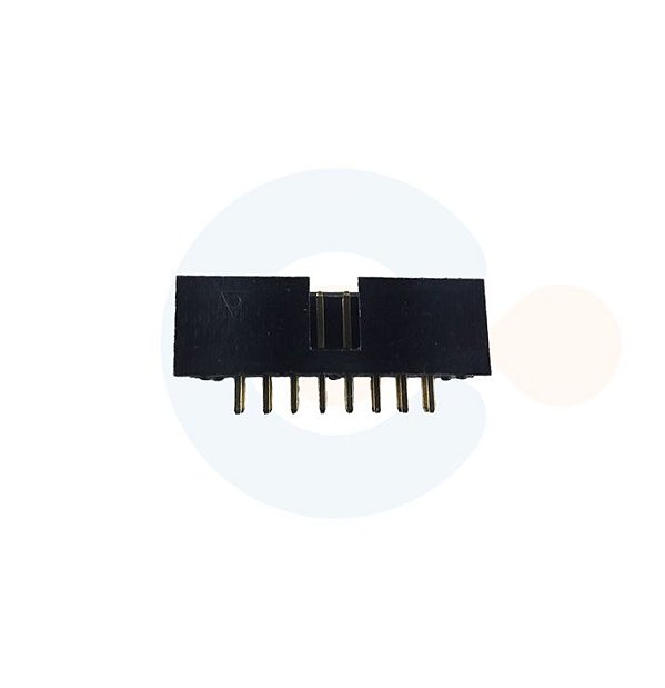Conector Box Header Macho P/ Pci (Vert. S/ Injetor) - 16 Vias