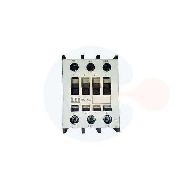 Contator 3P CWM32 32A Bobina 38VCC
