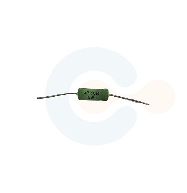 Resistor De Fio 47R 5W - 5%
