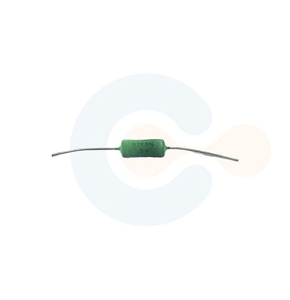 Resistor De Fio 82R 5W - 5%