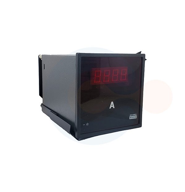 Amperímetro Digital CC 3 1/2 Dig 96x96 p/ Shunt -200 a 200A/60mV/ Alim 125Vcc