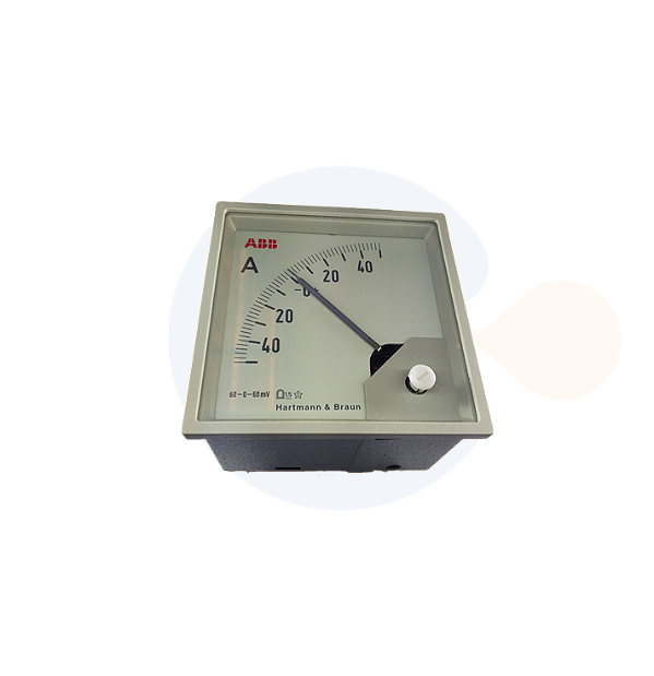 Amperímetro Analógico CC -50A a 50A BM 90G 1,5% (96x96) p/ Shunt 50A/60mV