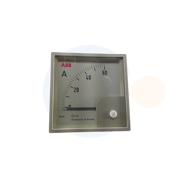 Amperímetro Analógico CC 60A BM 90G 1,5% (96x96) p/ Shunt 60A/60mV