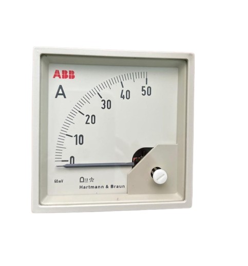 Amperímetro Analógico CA 50A FM 90G 1,5% 96x96 p/ TC 50A/5A