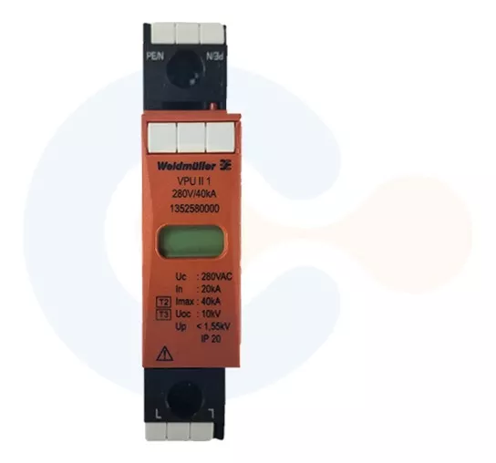 PROTETOR DE SURTO WELDMULLER UPVII 1 280V/40KA