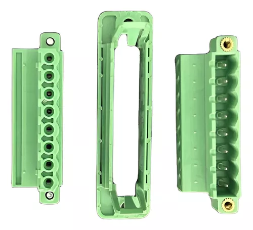 Kit Conectores Macho/fêmea Para Cabos 5.08/90graus 8 Vias