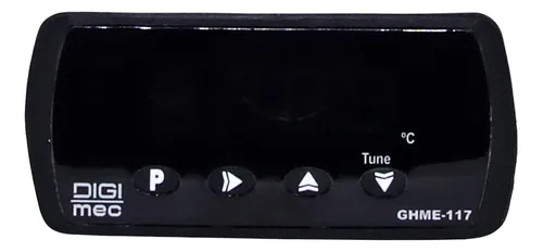 Controle de temperatura Digimec ghme 117 110-220vca jk pt 100